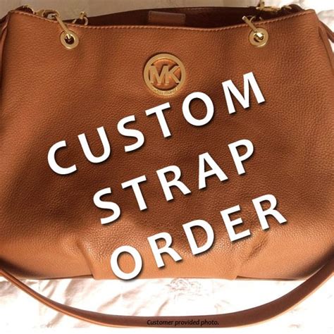 mk strap bag|michael kors replacement purse straps.